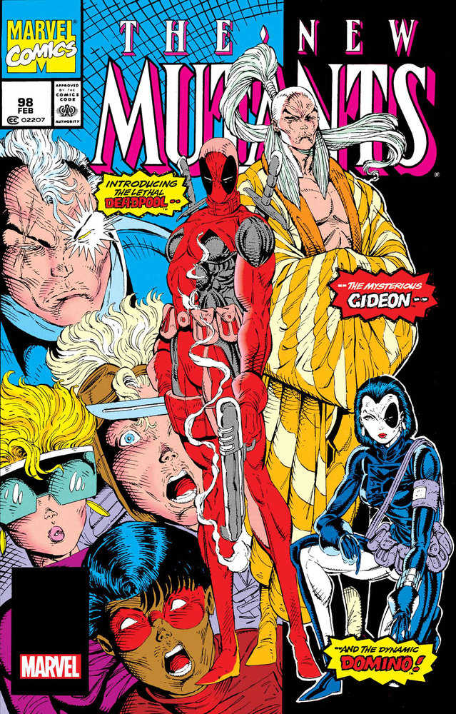 New Mutants #98 Facsimile Edition Foil Variant [New Printing 2] - Walt's Comic Shop