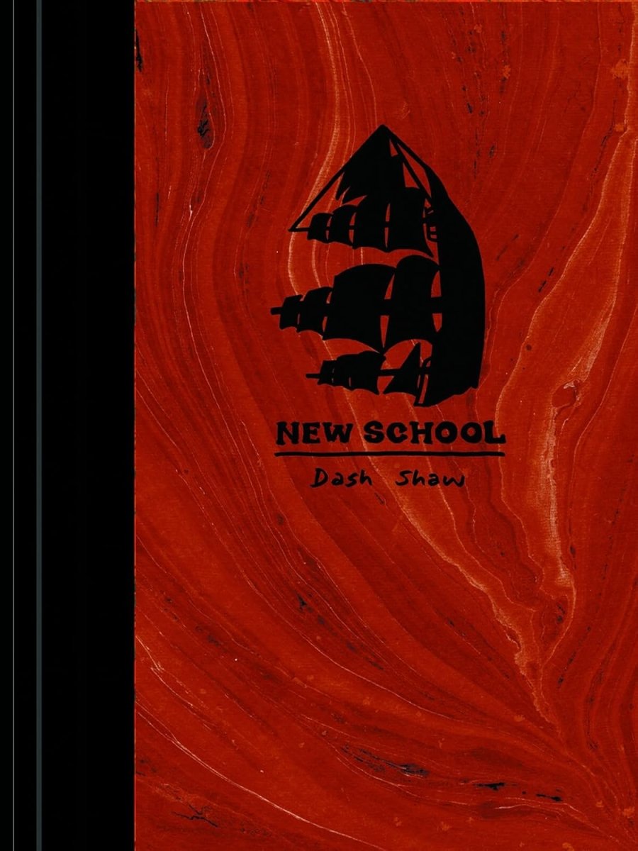 New School By Dash Shaw HC - Walt's Comic Shop
