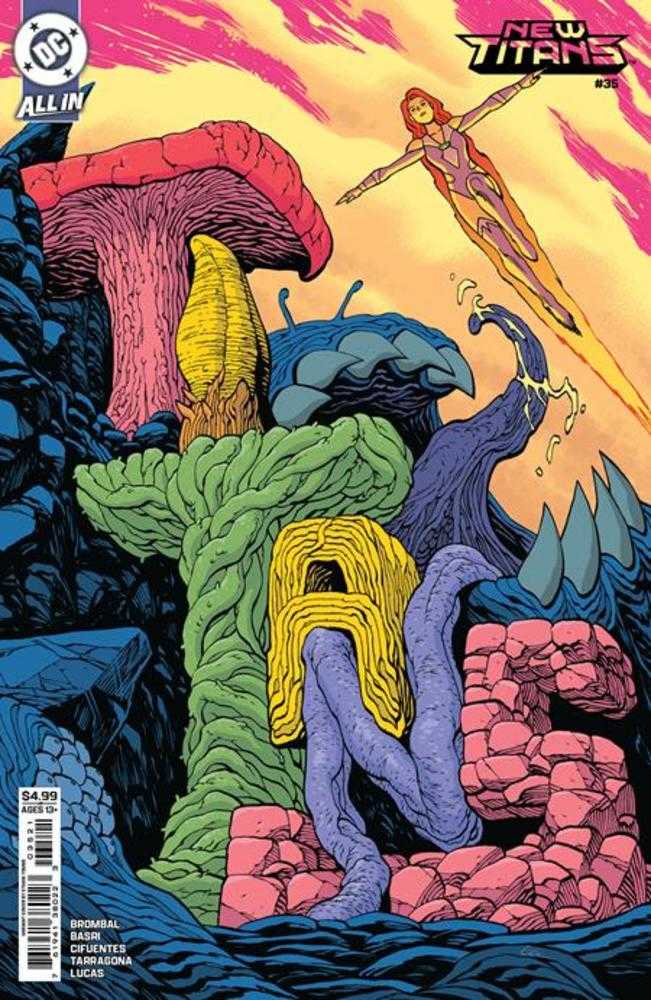 New Titans 35 Cover B Ethan Young Card Stock Variant - Walt's Comic Shop
