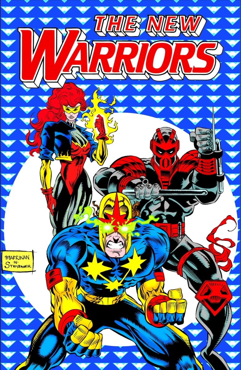 New Warriors: Nova & Night Thrasher Omnibus Chris Marrinan Cover HC *PRE - ORDER* - Walt's Comic Shop