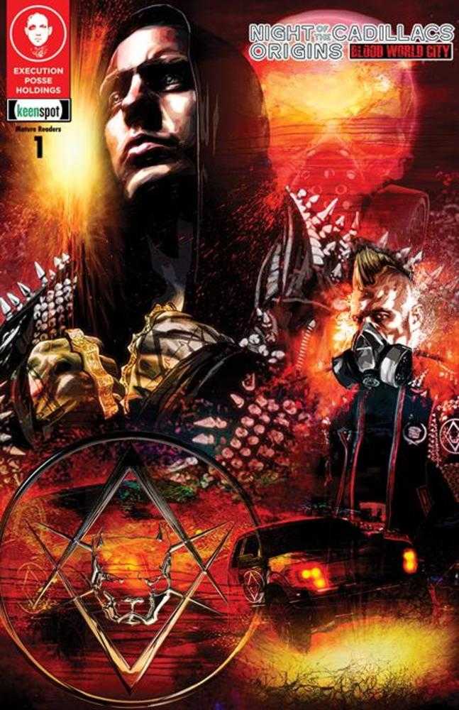 Night Of The Cadillacs Origins Blood World City 1 Cover B Rob Prior & Brian C Roll Variant (Mature) - Walt's Comic Shop