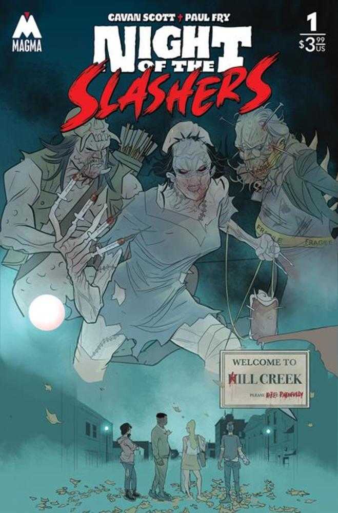 Night Of The Slashers #1 Cover A Fry - Walt's Comic Shop