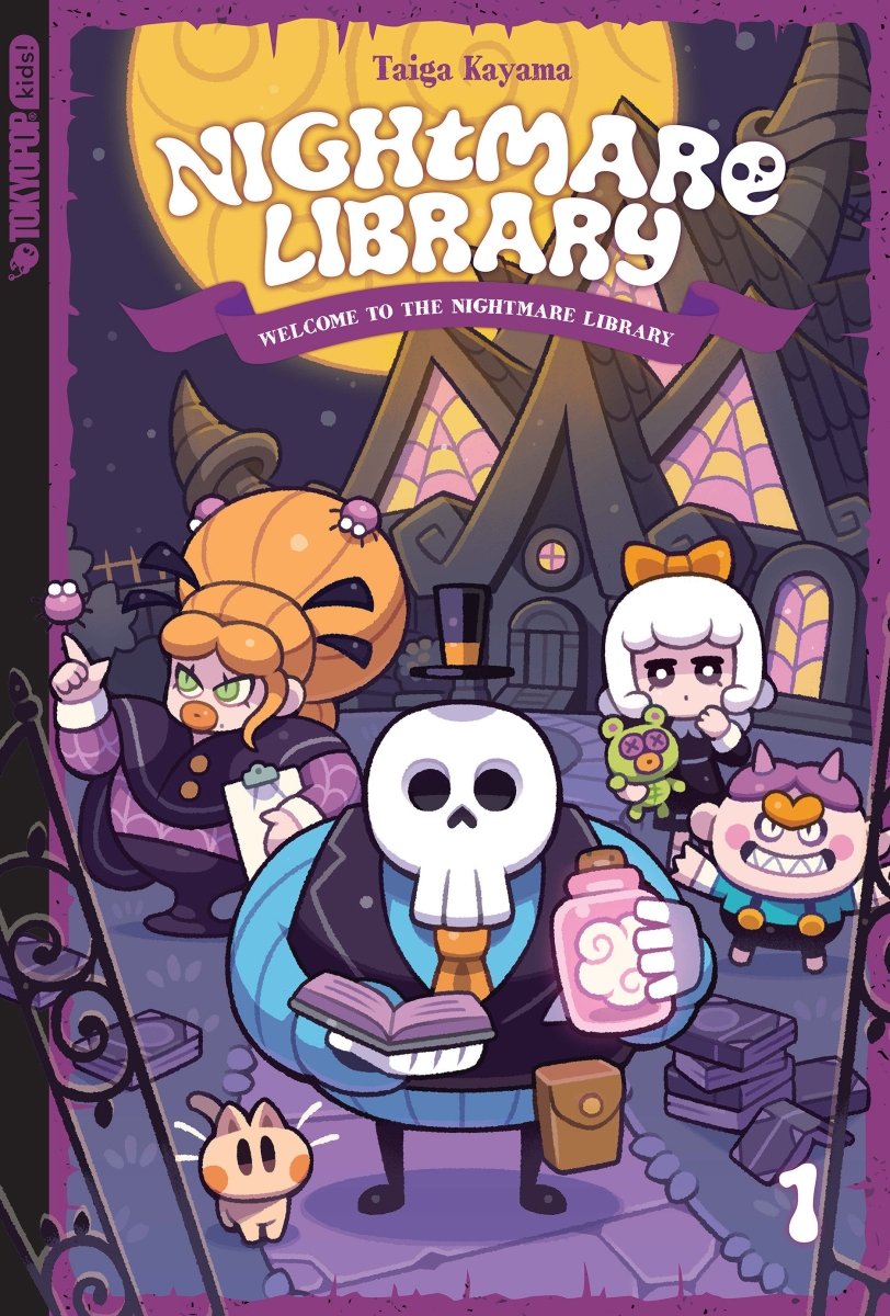 Nightmare Library, Book 1: Welcome To The Nightmare Library HC *PRE - ORDER* - Walt's Comic Shop