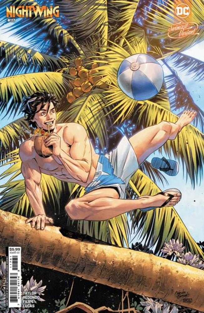 Nightwing #117 Cover E Belen Ortega Swimsuit Card Stock Variant - Walt's Comic Shop