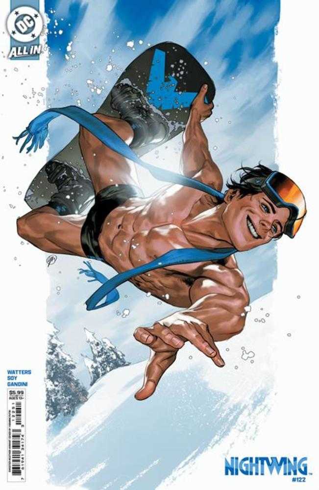 Nightwing #122 Cover D Yasmine Putri Sweater Weather Card Stock Variant - Walt's Comic Shop