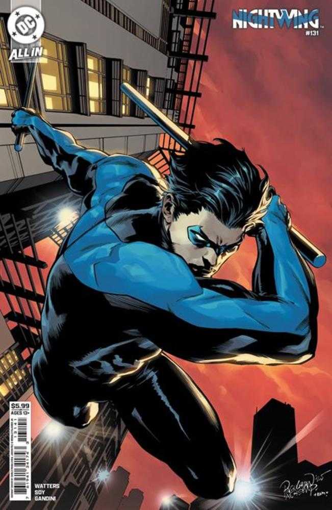 Nightwing 131 Cover C Carlo Pagulayan Card Stock Variant - Walt's Comic Shop
