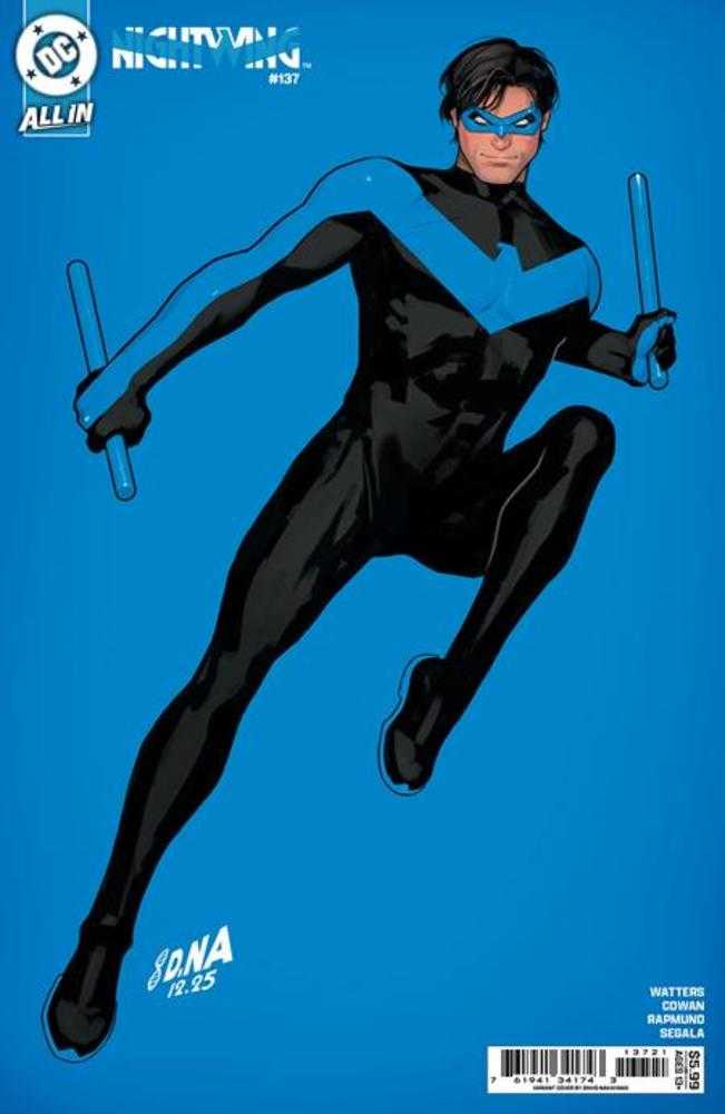 Nightwing 137 Cover B David Nakayama Card Stock Variant - Walt's Comic Shop