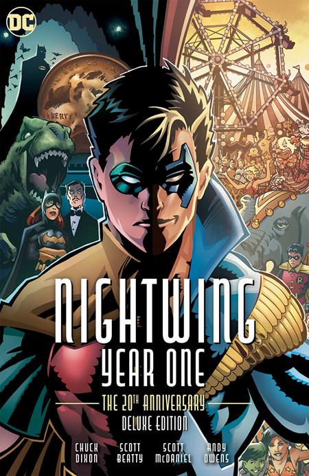 Nightwing Year One 20th Anniversary Deluxe Edition HC Book Market Scott McDaniel Edition - Walt's Comic Shop