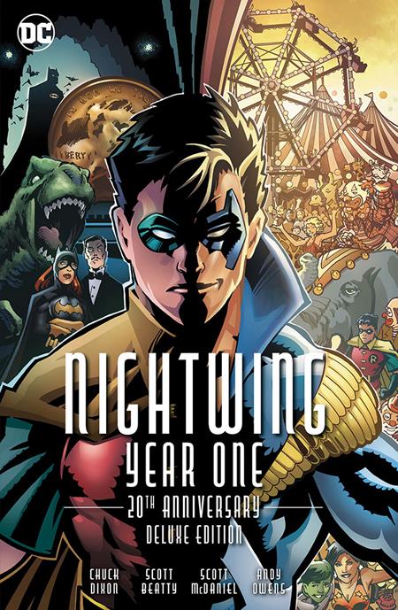 Nightwing Year One 20th Anniversary Deluxe Edition HC Book Market Scott McDaniel Edition *PRE-ORDER* - Walt's Comic Shop