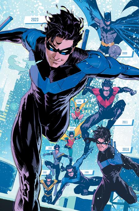 Nightwing Year One 20th Anniversary Deluxe Edition HC Direct Market Exclusive Dan Mora Variant Edition - Walt's Comic Shop