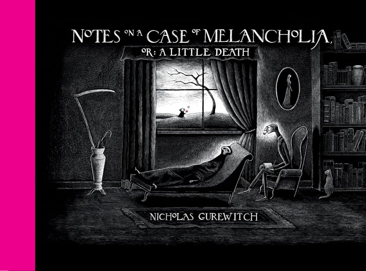 Notes Case Of Melancholia Or A Little Death HC by Nicholas Gurewitch - Walt's Comic Shop