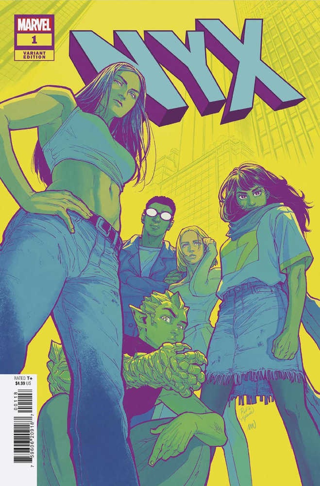 NYX #1 Rickie Yagawa Variant - Walt's Comic Shop