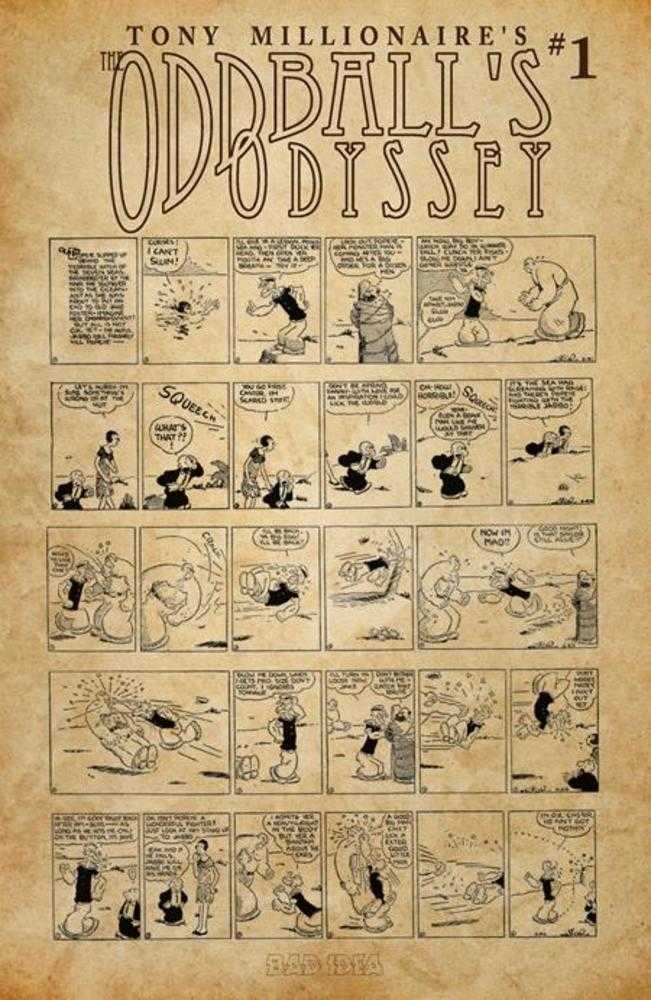Oddballs Odyssey 1 (One Shot) Cover D EC Segar Old Masters Variant - Walt's Comic Shop