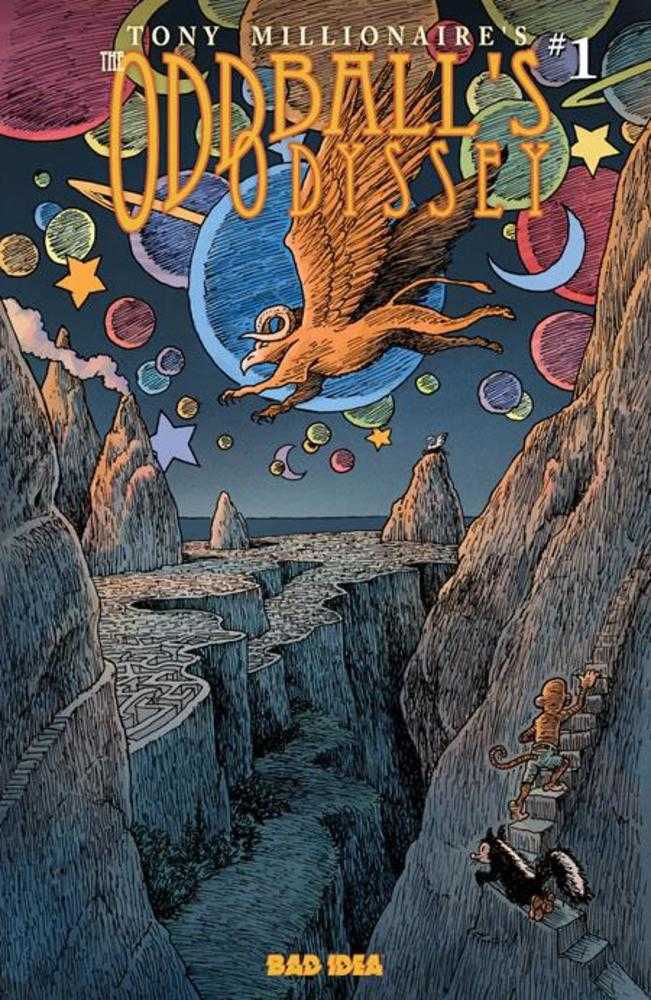 Oddballs Odyssey 1 (One Shot) Cover G 1 in 50 Tony Millionaire Treasury Variant - Walt's Comic Shop