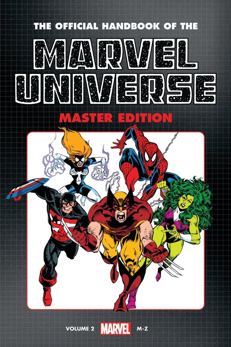 Official Handbook Of The Marvel Universe: Master Edition Omnibus Vol. 2 Heroes Cover HC *PRE - ORDER* - Walt's Comic Shop