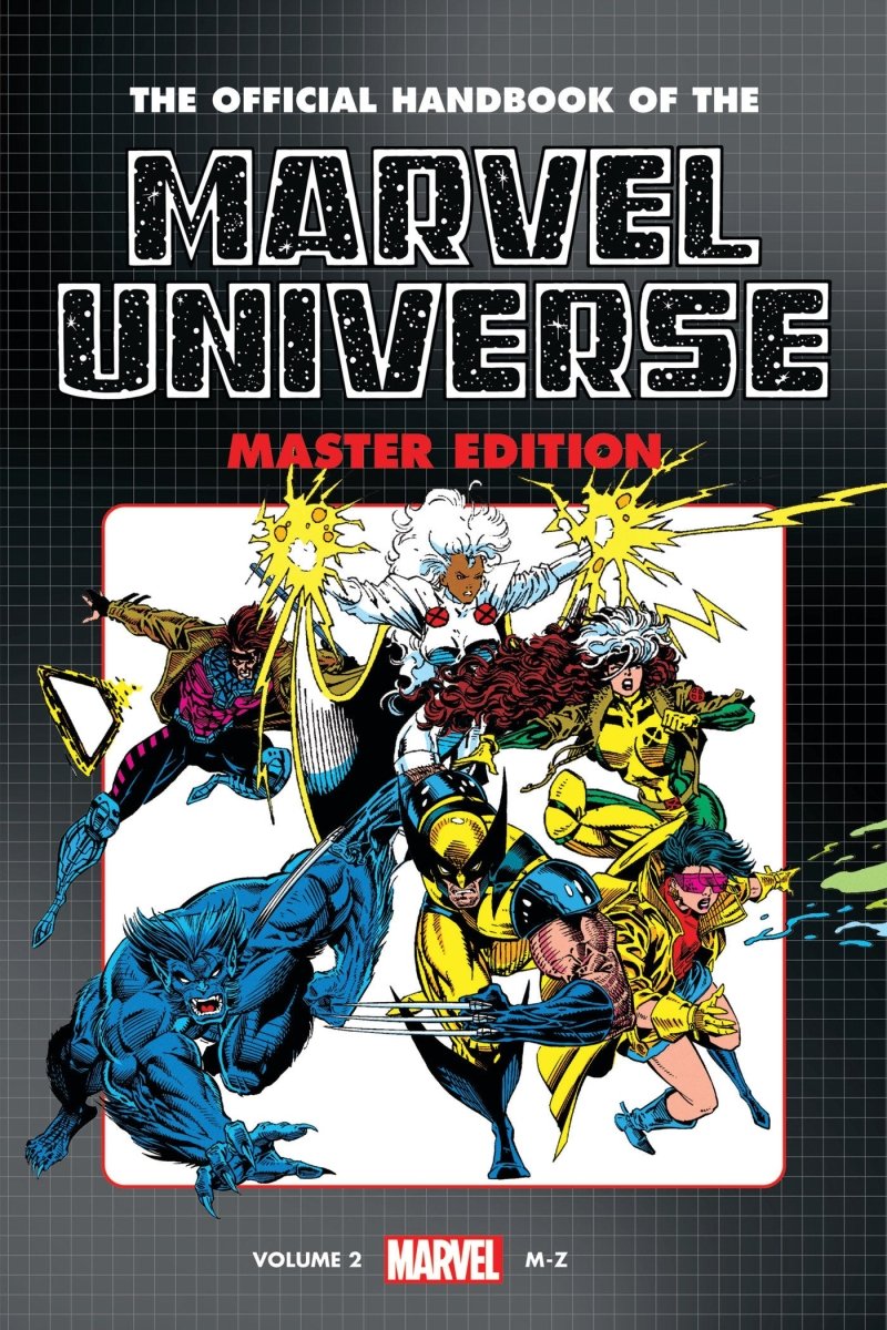 Official Handbook Of The Marvel Universe: Master Edition Omnibus Vol. 2 X - Men Cover HC [DM Only] *PRE - ORDER* - Walt's Comic Shop