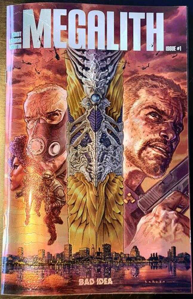 Olympus Saga Megalith 1 (Of 4) Cover C Lewis Larosa Chromium Variant - Walt's Comic Shop