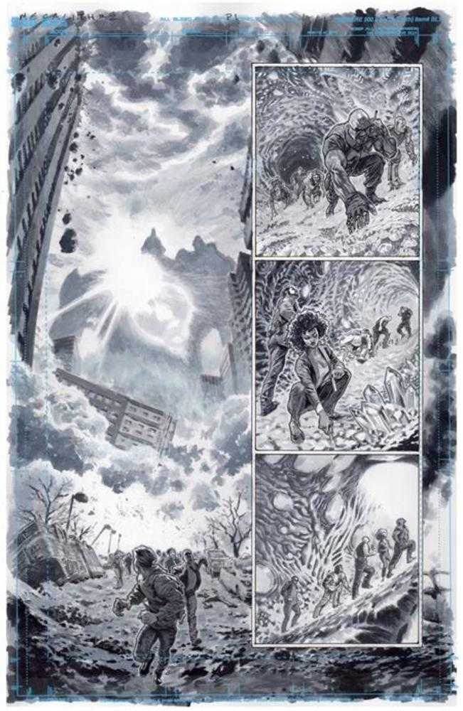 Olympus Saga Megalith 1 (Of 4) Cover Y Lewis Larosa Original Art Edition 22 Variant *one copy per customer* - Walt's Comic Shop