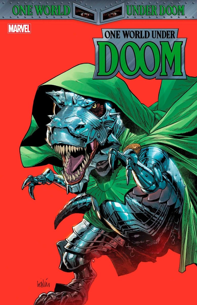 One World Under Doom #2 Leinil Yu Doomasaur Variant - Walt's Comic Shop