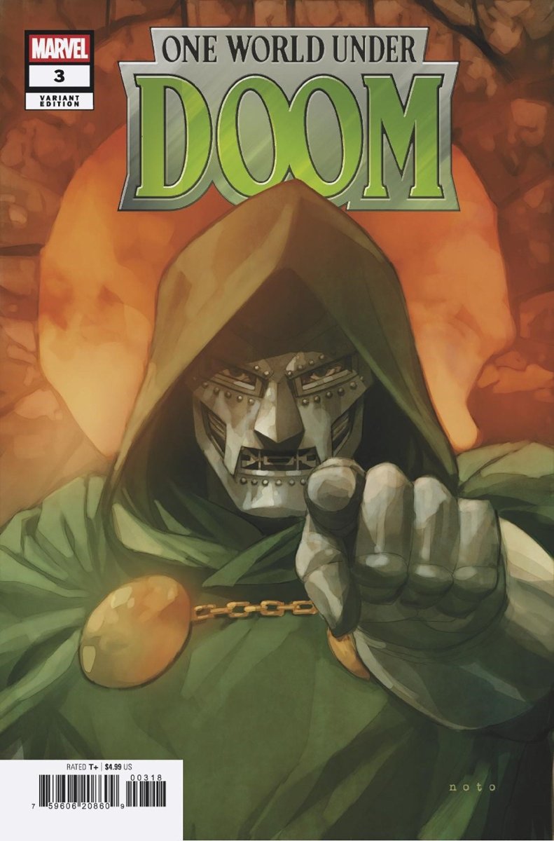 One World Under Doom #3 Phil Noto 1:25 Ratio Variant - Walt's Comic Shop