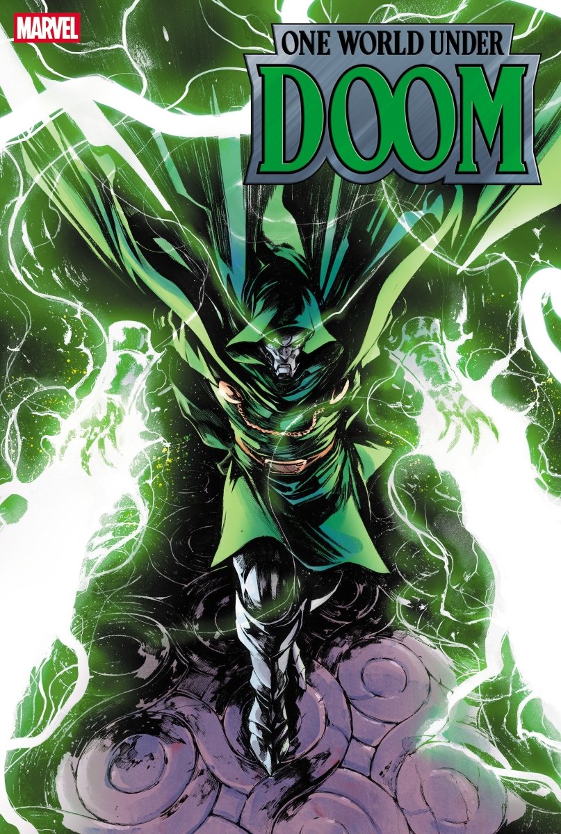 One World Under Doom 8 Alessandro Cappuccio Stormbreakers New Class Variant - Walt's Comic Shop