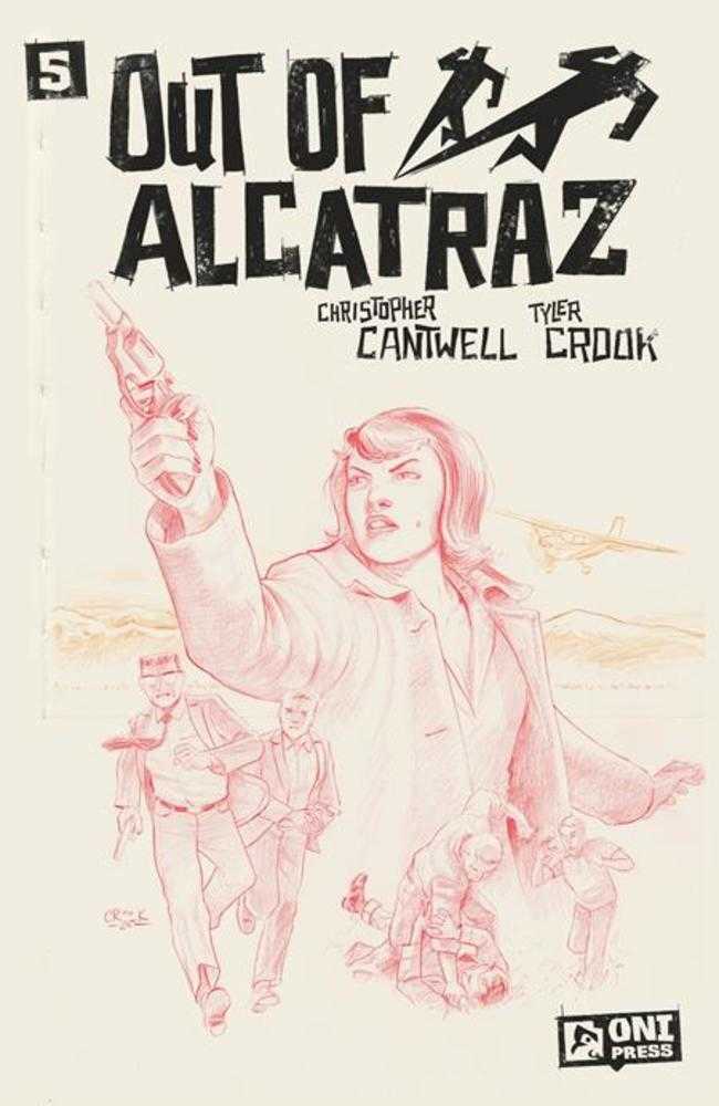 Out Of Alcatraz 5 (Of 5) Cover C Tyler Crook Sketchbook 1:10 Ratio Variant - Walt's Comic Shop