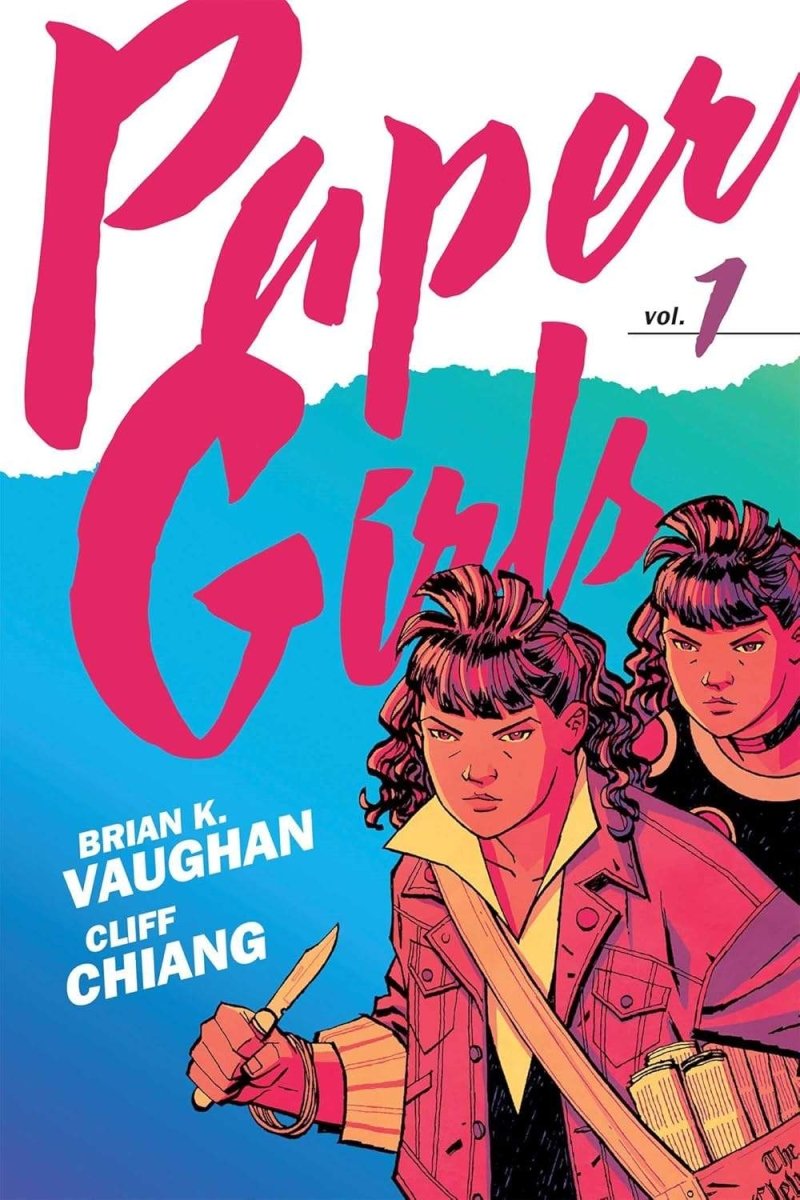 Paper Girls Backpack Edition TP Vol 01 Direct Market Exclusive Cliff Chiang Cover - Walt's Comic Shop