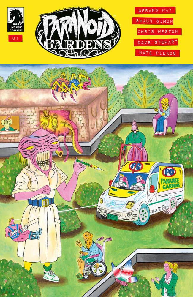 Paranoid Gardens #1 Cover B Motohiro - Walt's Comic Shop