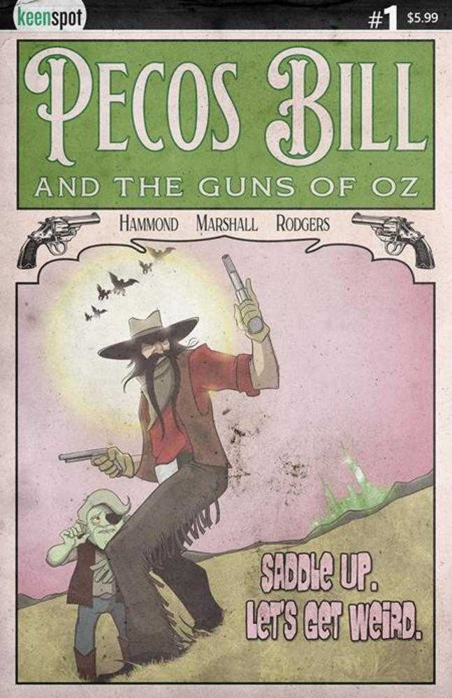 Pecos Bill & The Guns Of Oz 1 Cover A J Hammond (Mature) - Walt's Comic Shop
