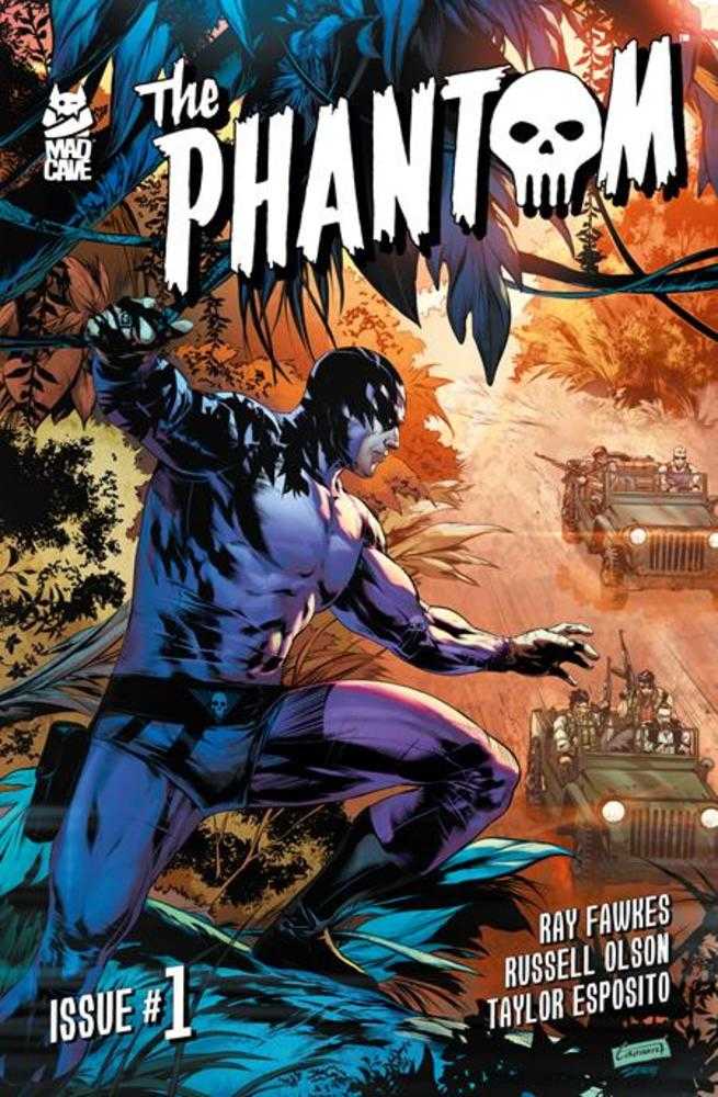 Phantom 1 Cover B Caanan White Sequential Battle Scene Variant - Walt's Comic Shop