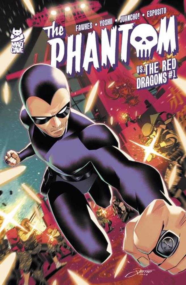 Phantom vs The Red Dragons (One Shot) Cover A Alessio Zonno - Walt's Comic Shop