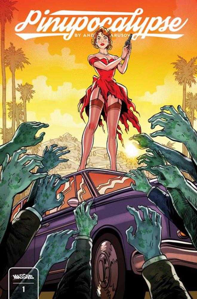 Pinupocalypse #1 2nd Print Cover A Tarusov Reprise Lunar Exclusive Variant - Walt's Comic Shop