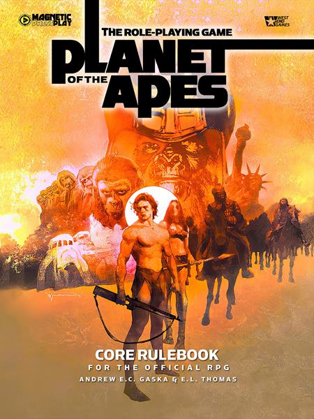 Planet Of The Apes RPG Core Rulebook HC *PRE - ORDER* - Walt's Comic Shop