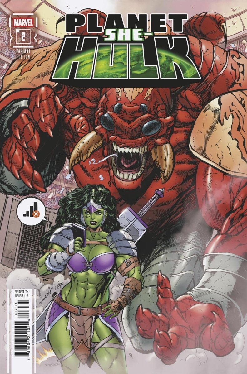 Planet She Hulk 2 Tim Seeley Variant - Walt's Comic Shop