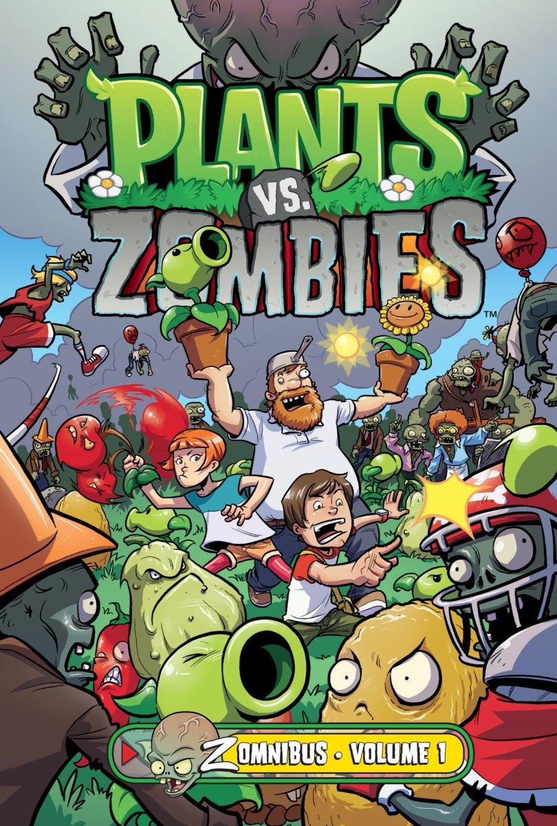 Plants Vs. Zombies Zomnibus Volume 1 HC - Walt's Comic Shop