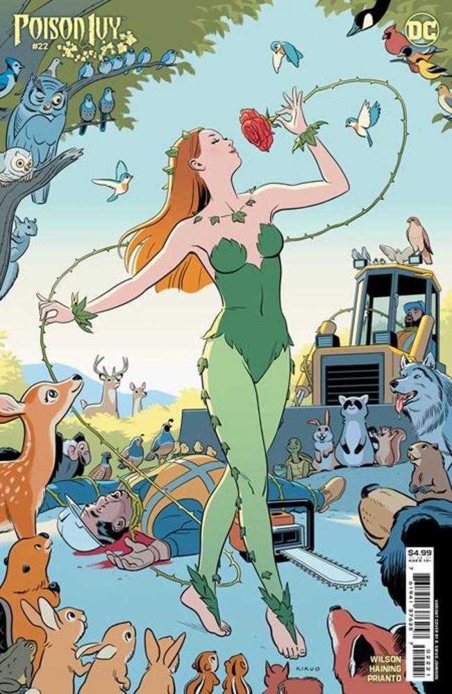 Poison Ivy #22 Cover C R Kikuo Johnson Card Stock Variant - Walt's Comic Shop