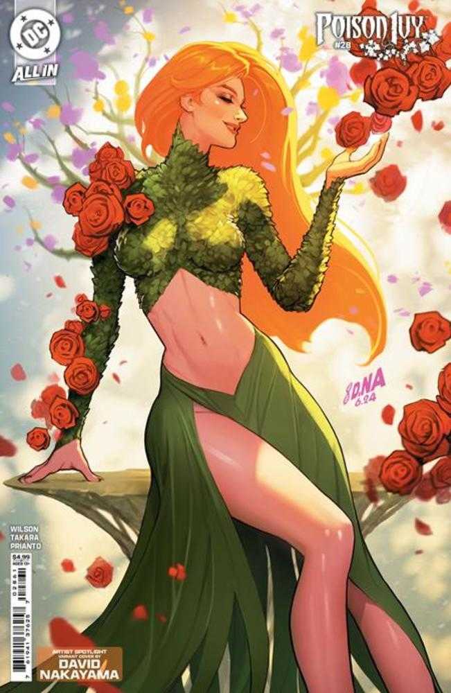 Poison Ivy #28 Cover D David Nakayama Artist Spotlight Card Stock Variant - Walt's Comic Shop