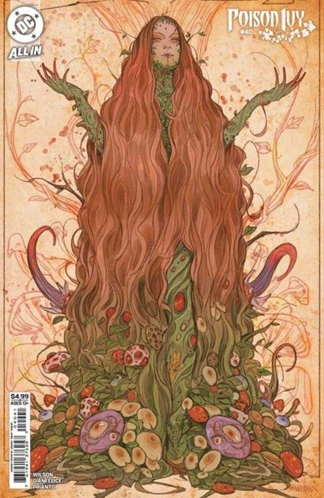 Poison Ivy 40 Cover D Joshua Sway Swaby Card Stock Variant - Walt's Comic Shop