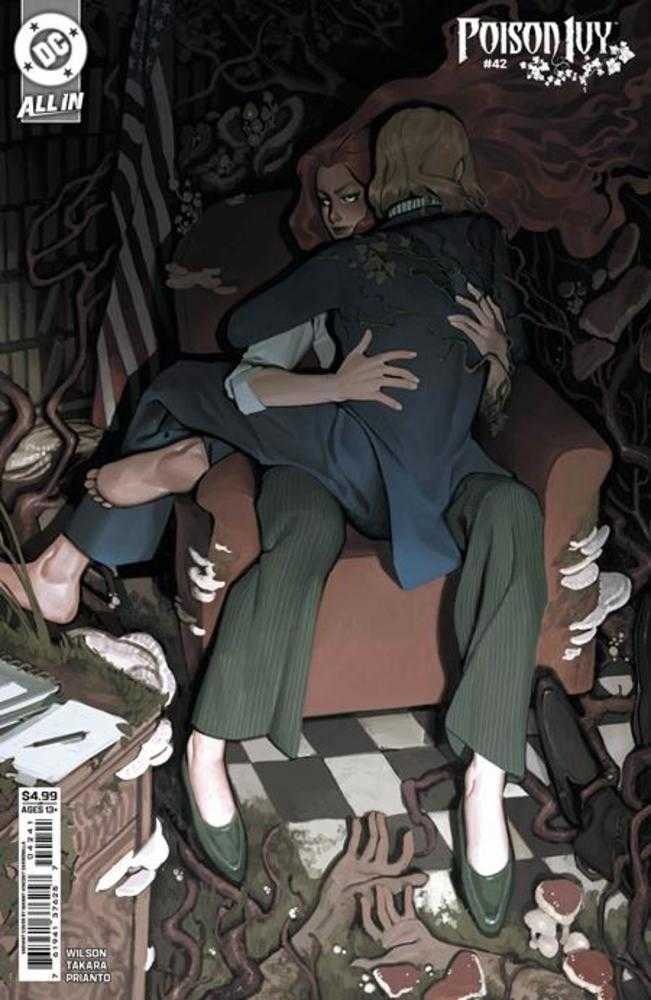 Poison Ivy 42 Cover D Manny Vincent Carbonilla Card Stock Variant - Walt's Comic Shop