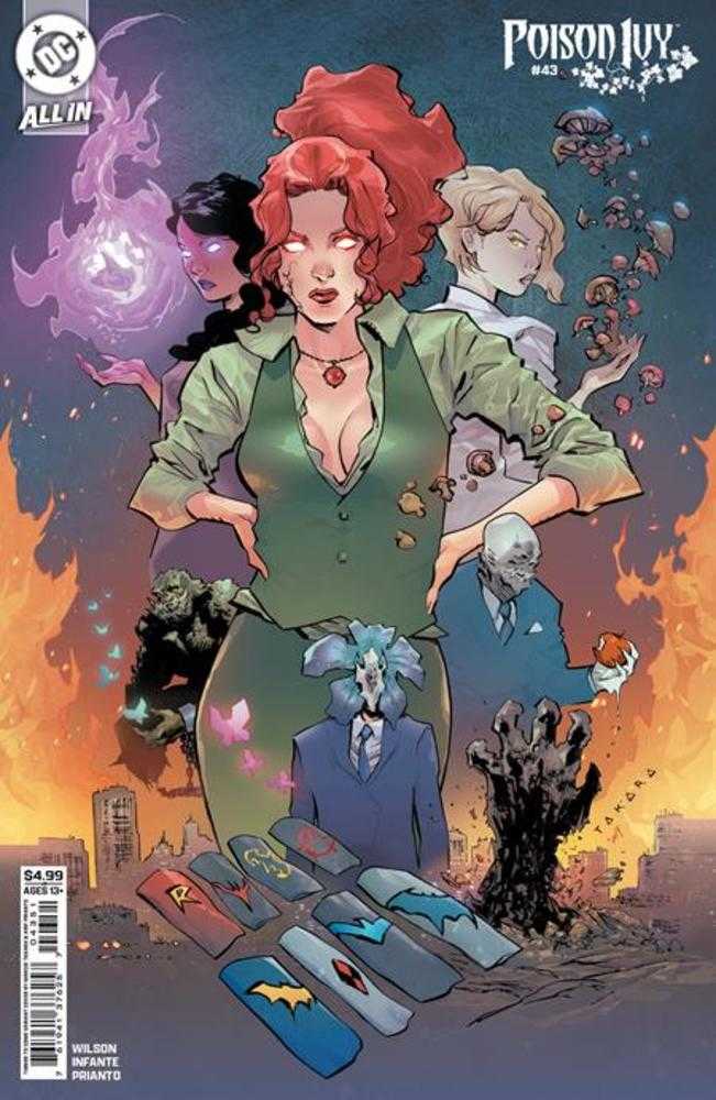 Poison Ivy 43 Cover E Marcio Takara Things To Come Card Stock Variant - Walt's Comic Shop