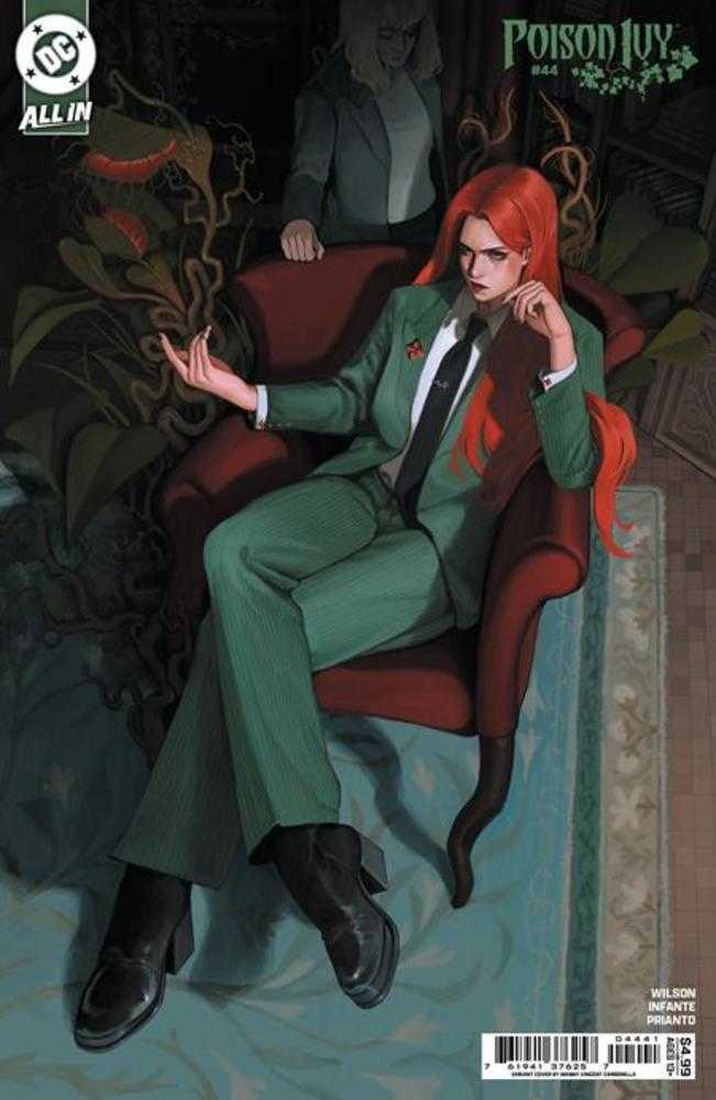Poison Ivy 44 Cover D Manny Vincent Carbonilla Card Stock Variant - Walt's Comic Shop