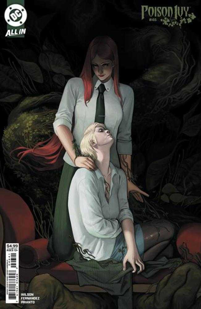 Poison Ivy 46 Cover D Manny Vincent Carbonilla Card Stock Variant - Walt's Comic Shop