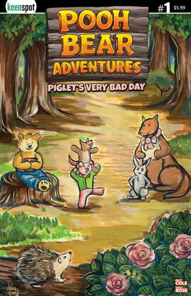 Pooh Bear Adventures Piglets Very Bad Day 1 (One Shot) Cover A Tessa Rose - Walt's Comic Shop