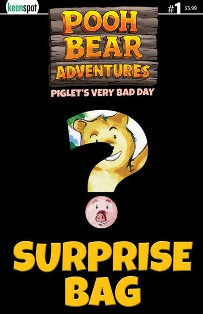 Pooh Bear Adventures Piglets Very Bad Day 1 (One Shot) Cover D Surprise Cover Bagged With Trading Card Variant - Walt's Comic Shop