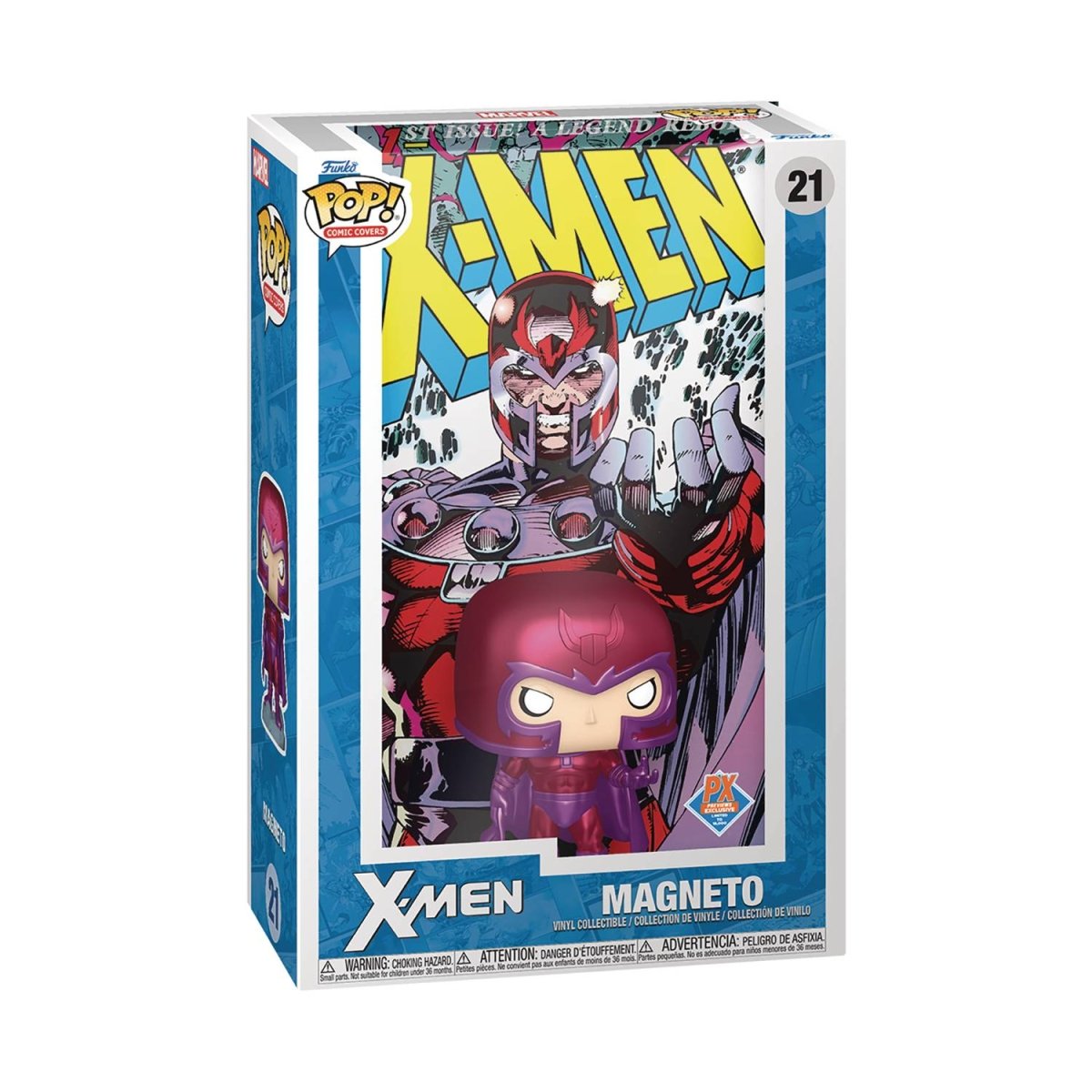 Pop! Comic Cover: Marvel X - Men #1 Magneto Previews Exclusive Vinyl Figure - Walt's Comic Shop