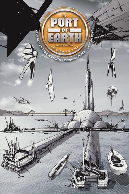 Port Of Earth Deluxe Edition HC *PRE-ORDER* - Walt's Comic Shop