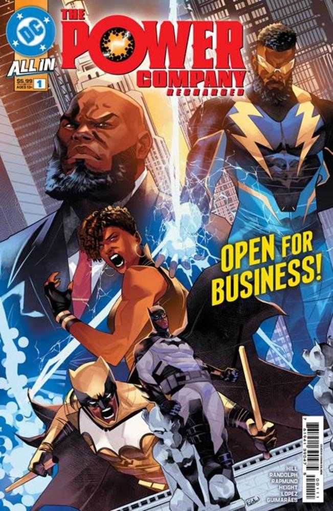 Power Company Recharged #1 (One Shot) Cover A Edwin Galmon - Walt's Comic Shop