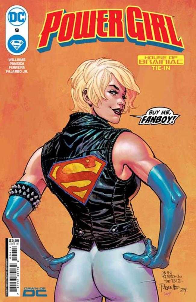 Power Girl #9 Cover A Yanick Paquette (House Of Brainiac) - Walt's Comic Shop