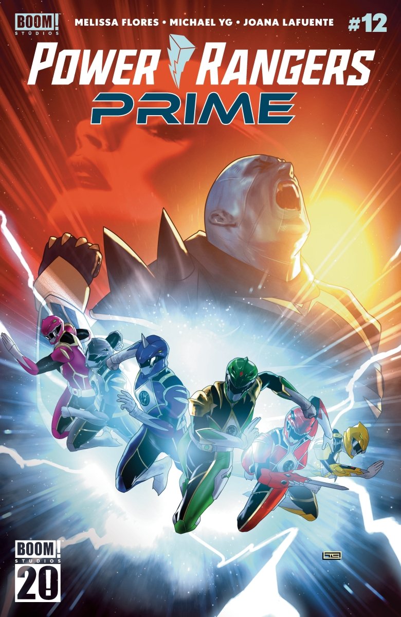 Power Rangers Prime 12 A Main (Dressed, Clarke) - Walt's Comic Shop