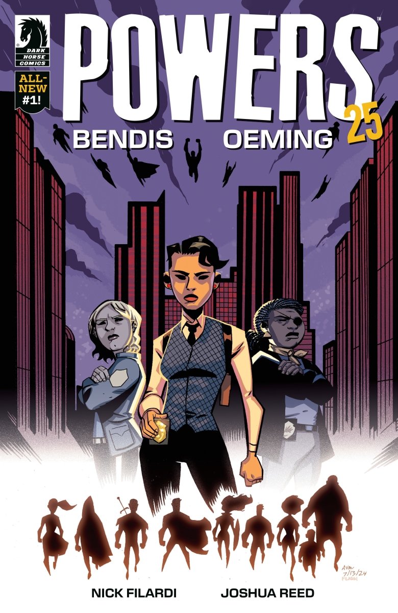 Powers 25 1 (Cover A) (Michael Avon Oeming) - Walt's Comic Shop